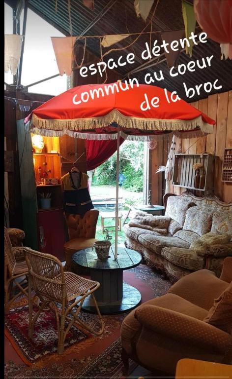 La Cabane De Mimi La Sardine Saint-Gervais en-Belin Buitenkant foto